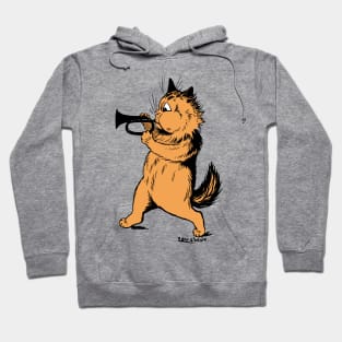 The Trumpet Playing Cat Hoodie